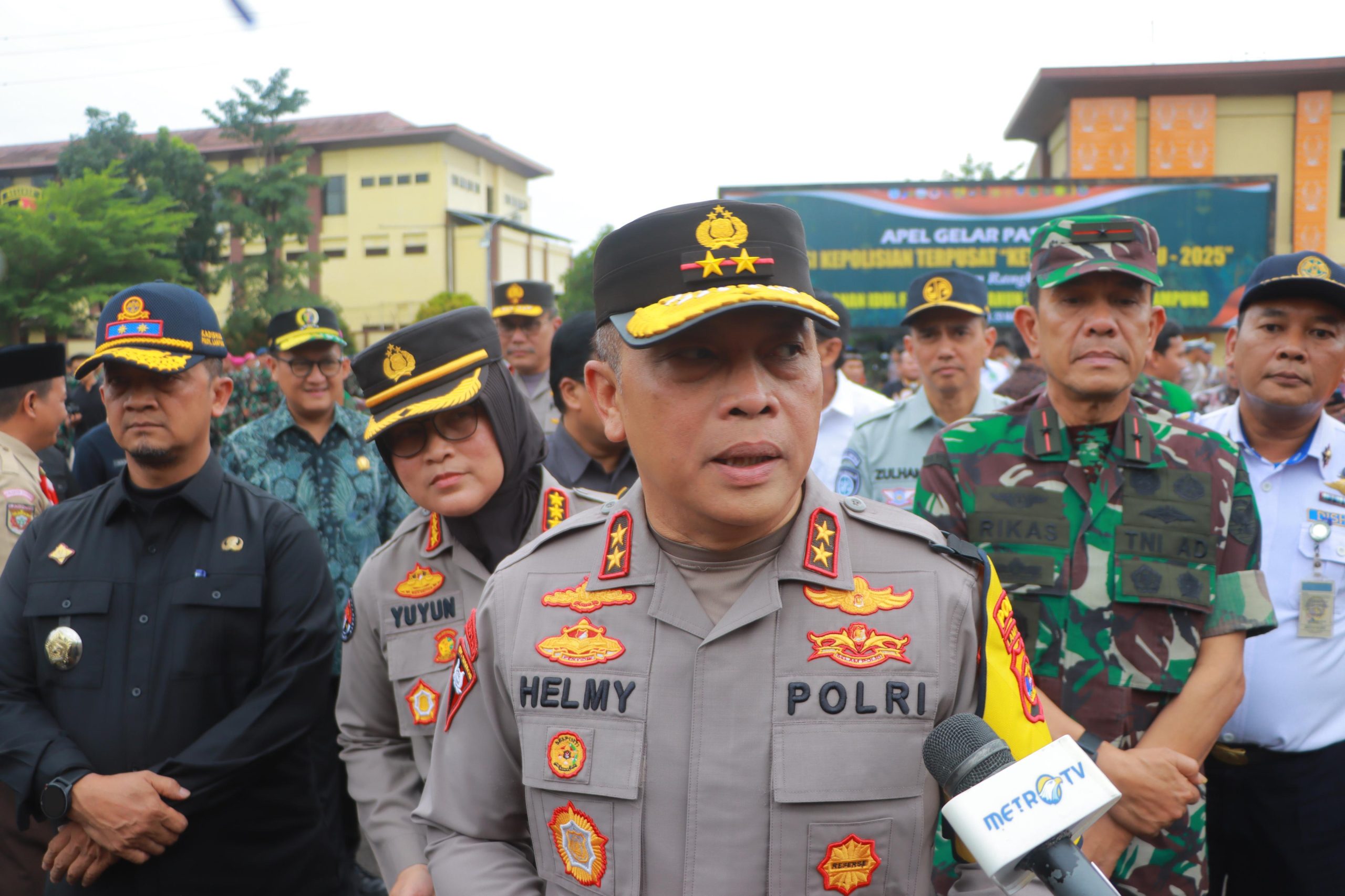 Kapolda Lampung, Irjen Pol Helmy Santika