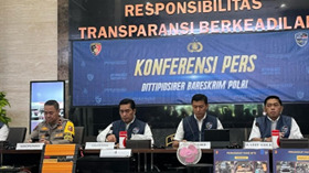 Bareskrim Polri menangkap dua warga negara (WN) China