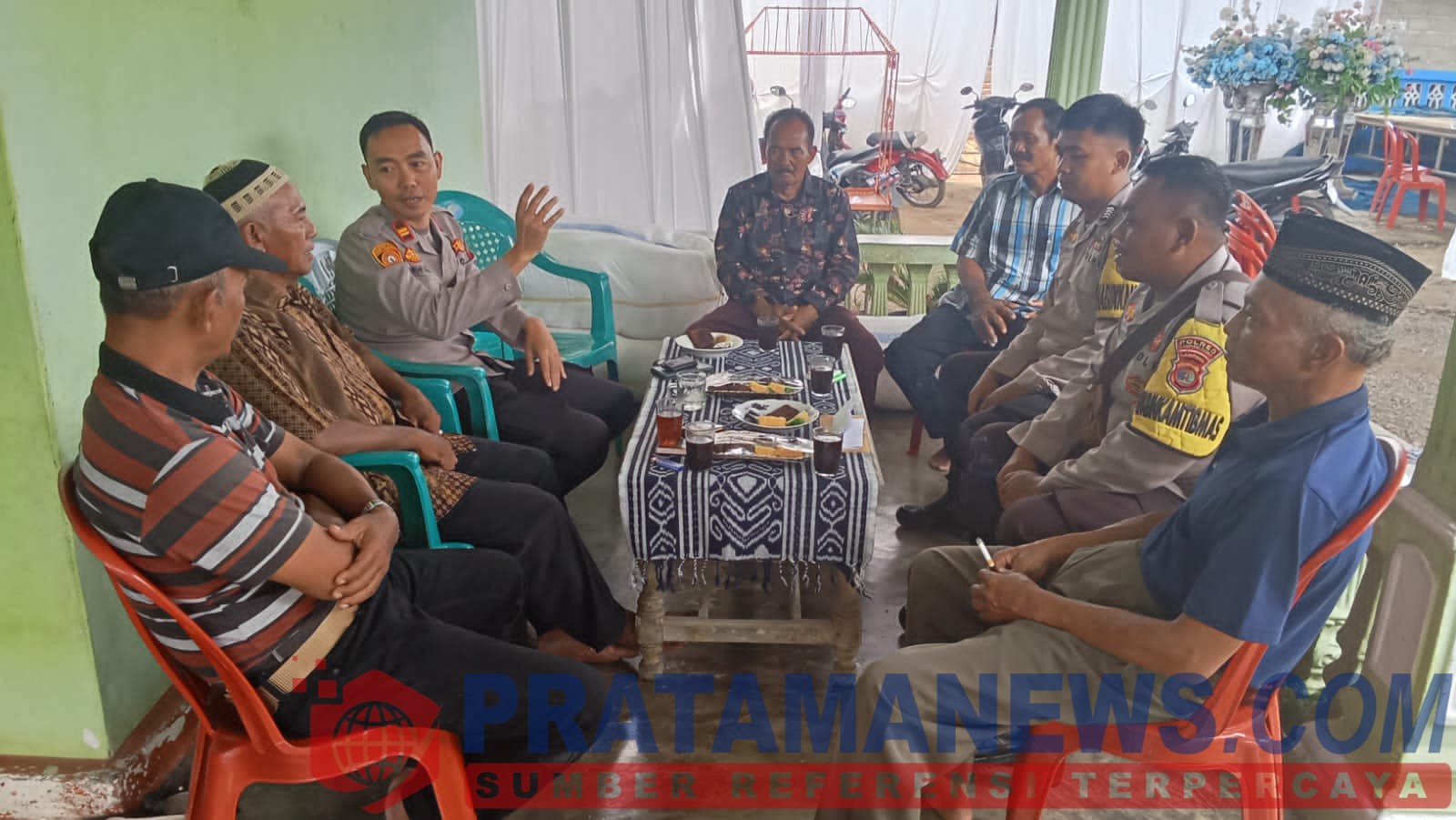 Jajaran Polres Lampung Utara himbau warga 