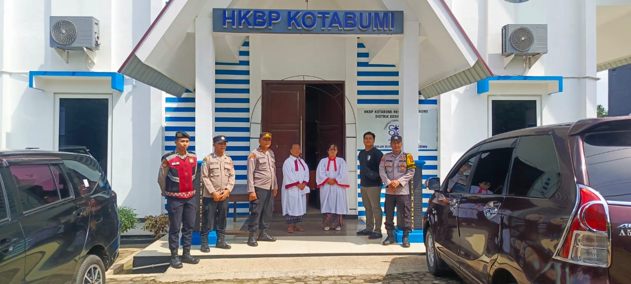 Polres Lampung Utara amankan Paskah di sejumlah Gereja