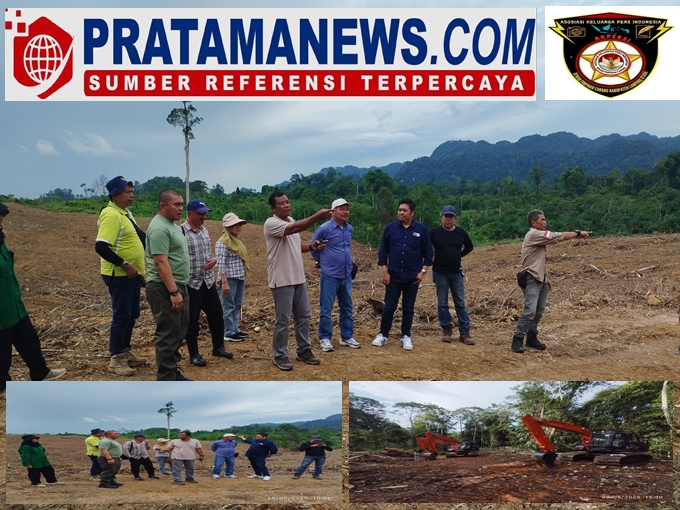 PT BNS Dapat Kepercayaan Kerjakan Proyek Land Clearing di Lahan PT TRH