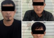 Tim Opsnal Satres Narkoba Polres Lampung Utara, mengamankan 3 orang pelaku penyalahgunaan narkoba jenis sabu.