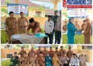 Suasana haru dan kehangatan mewarnai prosesi serah terima jabatan (Sertijab) Camat Sungkai Jaya beserta Ketua TP-PKK Kecamatan.
