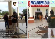 Suara lantang dari Gabungan Ormas Pohuwato (Gaspoll) menggema di depan Kantor Bupati Pohuwato.