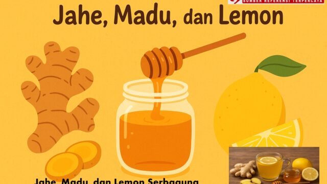 Ramuan herbal dari jahe, madu, dan lemon menjadi salah satu minuman kesehatan paling populer karena mudah dibuat.