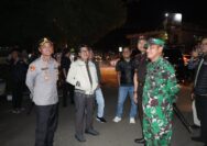 Forkopimda Lampung Utara Gelar Patroli Gabungan, Pastikan Kamtibmas Malam Tahun Baru 2026 Aman