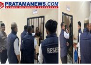 Foto: Polres Lampung Utara Berbagi Takjil untuk Para Tahanan