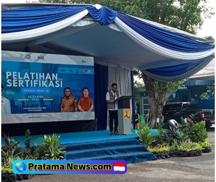 Tingkatkan Kualitas Konstruksi, Pemkot Palembang Dorong Sertifikasi Tenaga Kerja Level 5