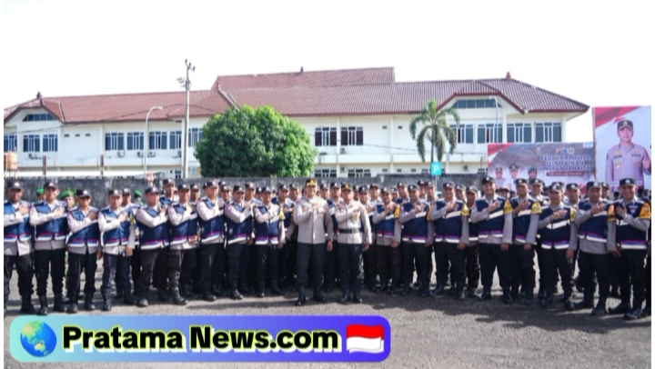 Kapolda Sumsel Pimpin Apel Besar Sabuk Kamtibmas di OKI, Target Zero Karhutla 2026