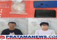 Foto: Sat Narkoba Polres Lampung Utara Ungkap Kasus Narkotika, Dua Pelaku Diamankan