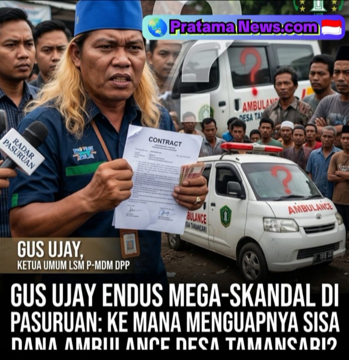 Misteri Selisih Anggaran Rp 195 Juta, LSM PMDM Desak Inspektorat Audit Pengadaan Ambulance di Pasuruan