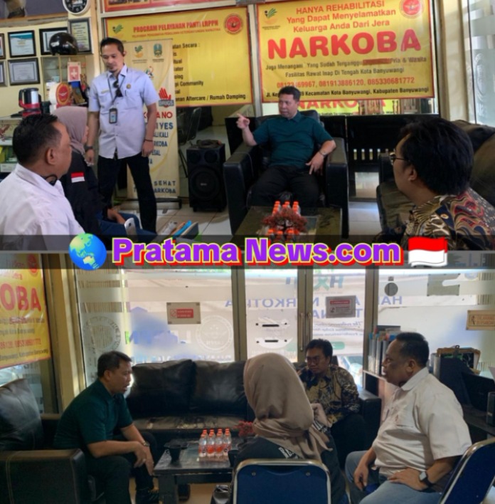 Kunjungan Kepala BNNK Pasuruan ke LRPPN-BI Banyuwangi: Perkuat Silaturahmi dan Sinergi Tiga Pilar Kolaborasi