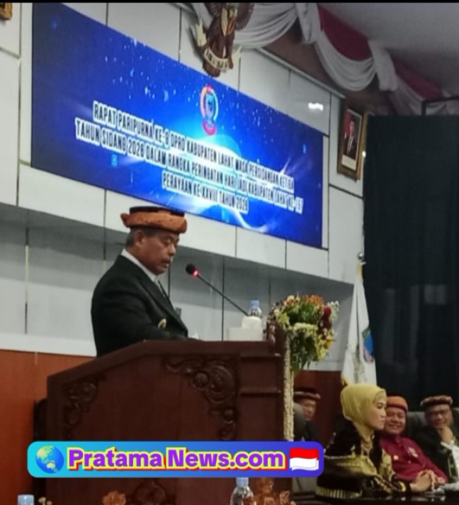 Jajaran Pejabat Hingga Forkopimda Hadir Ratusan, Paripurat HUT Lahat ke-157 Pekat dengan Semangat Satu Hati. 