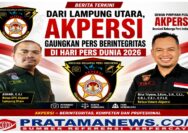 Foto: Peringati Hari Pers Dunia 2026, Ketua AKPERSI Lampung Utara: Pers Harus Tetap Berintegritas!