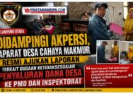 Foto: Didampingi AKPERSI, Aparat Desa Cahaya Makmur Laporkan Dugaan Ketidaksesuaian Penyaluran Dana Desa ke PMD dan Inspektorat