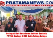 Foto: Peringati Hari Kesadaran Autisme Sedunia, PT TSM Berbagi di SLB Autis Talang Kelapa