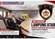 Foto: Gaungkan Semangat Persatuan, Ketua DPC AKPERSI Lampung Utara Serukan Kebangkitan Nasional 2026
