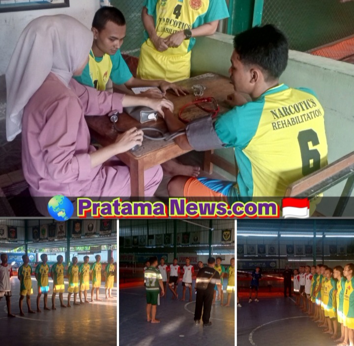 ‎BNNK Pasuruan Gelar Monitoring dan Pembinaan Olahraga Futsal untuk Residen Rehabilitasi