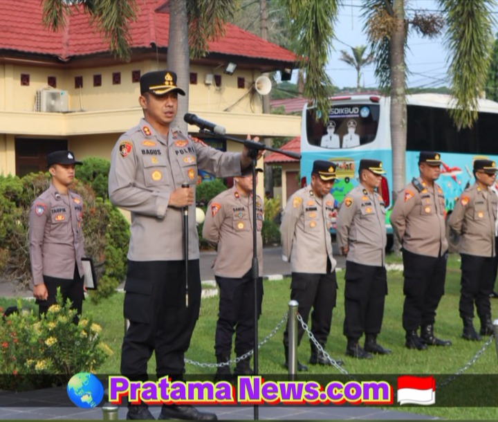 Kapolres Ogan Ilir Tekankan Kesiapan HUT Bhayangkara ke-80 dan Pentingnya Pelayanan Prima