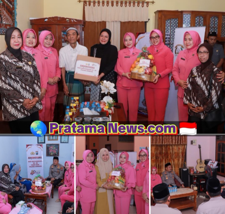 Jelang HUT Bhayangkara ke 80, Polres Jombang Gelar Anjangsana ke Anggota Yang Sakit Hingga Purnawirawan Polri