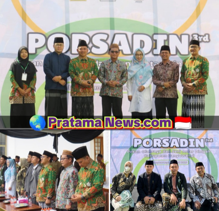 PORSADIN III FKDT Banyuwangi Resmi Dibuka, Perkuat Pembinaan Prestasi dan Karakter Santri