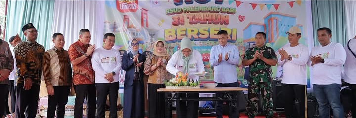 Puncak Peringatan HUT RSUD Palembang BARI Ke-31 Tahun Berseri tahun 2026