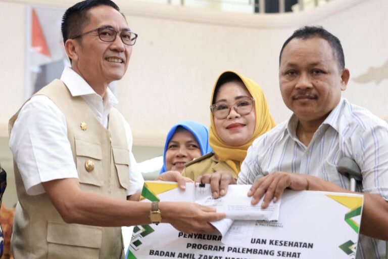 Program Penyaluran 5 Program BAZNAS Kota Palembang dalam rangka Hari Jadi Kota Palembang ke-1343