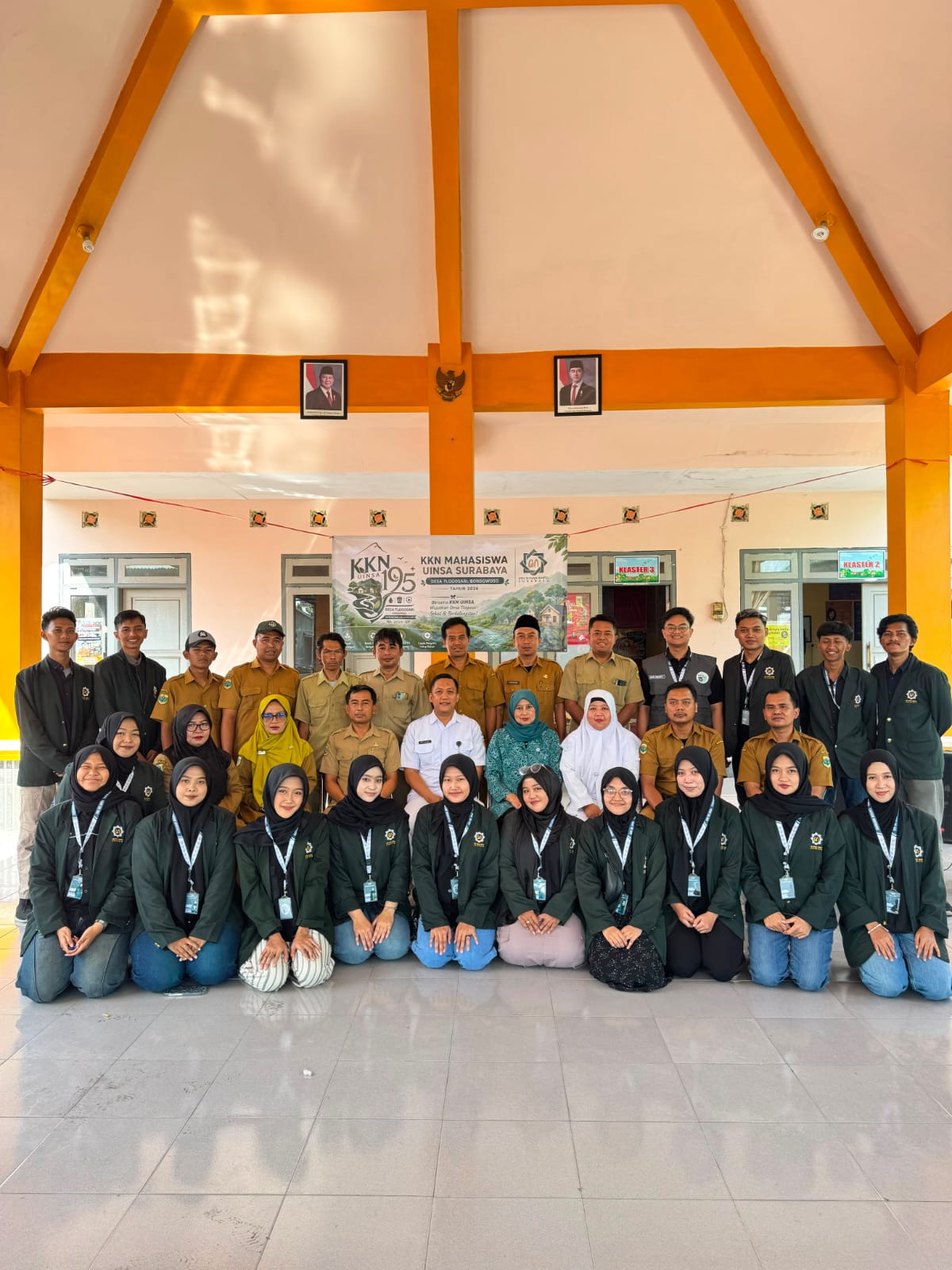 KKN UIN Sunan Ampel Surabaya Kelompok 195 Resmi Dibuka di Desa Tlogosari