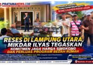 Foto AI: Reses di Lampung Utara, Mikdar Ilyas Tegaskan Komitmen Jaga Harga Singkong dan Perluas Program Bedah Rumah