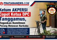 Foto AI: Ketum AKPERSI Copot Ketua DPC Tanggamus, Tegaskan Komitmen Perang Melawan Narkoba