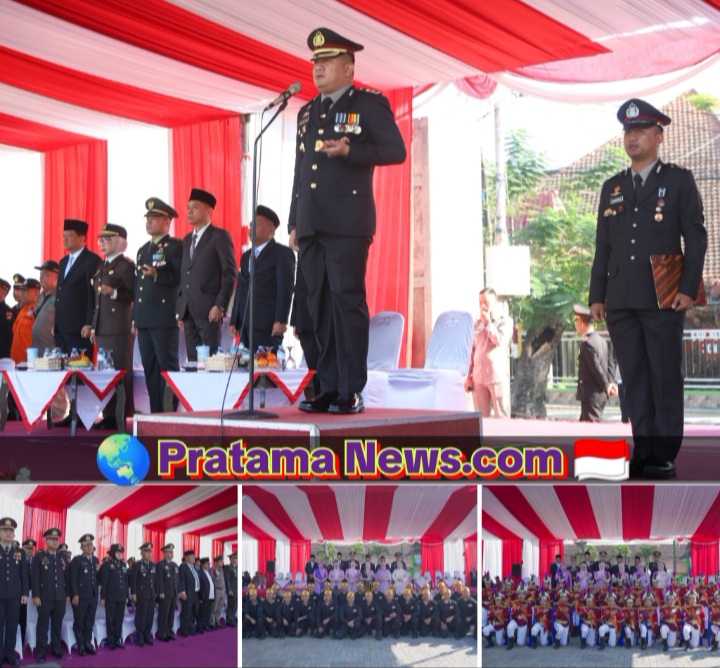 Polres Jombang Gelar Upacara Peringatan HUT Bhayangkara ke-80 Tahun 2026 dengan Khidmat
