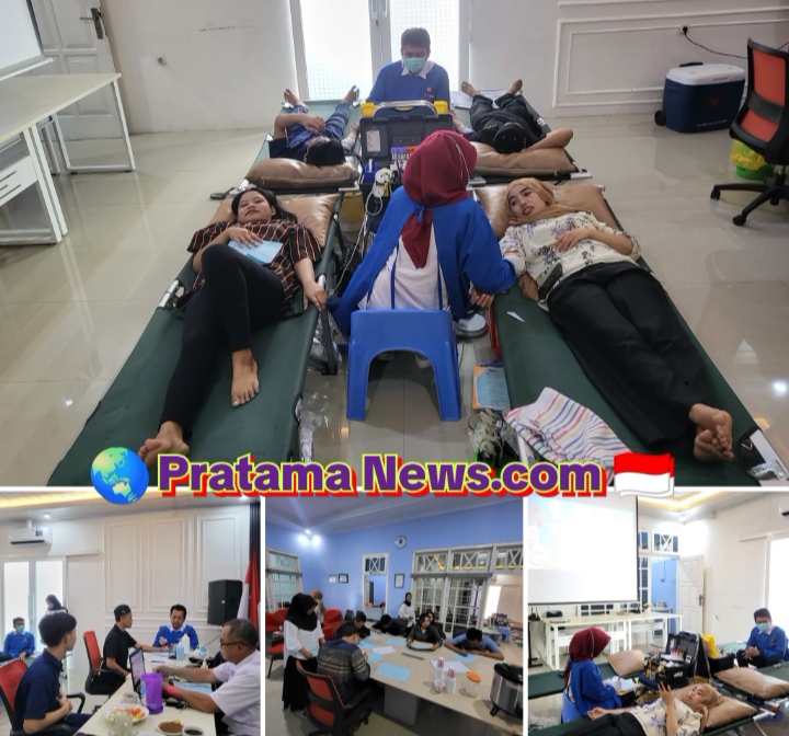 Panti Rehabilitasi Narkoba IPWL LRPPN Bhayangkara Indonesia Banyuwangi Bersama BNNK Banyuwangi Gelar Donor Darah Sambut Hari HANI