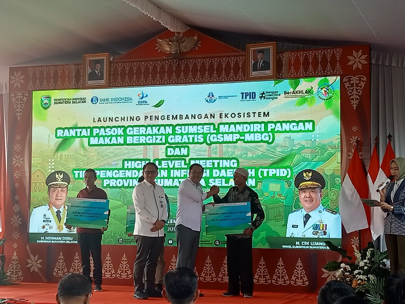 Pemprov Sumsel dan BI Luncurkan Ekosistem GSMP-MBG, Perkuat Ketahanan Pangan dan Kendalikan Inflasi