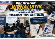 Foto: Pelatihan Jurnalistik, Menjadi Kunci Sukses Menghadapi Uji Kompetensi Wartawan