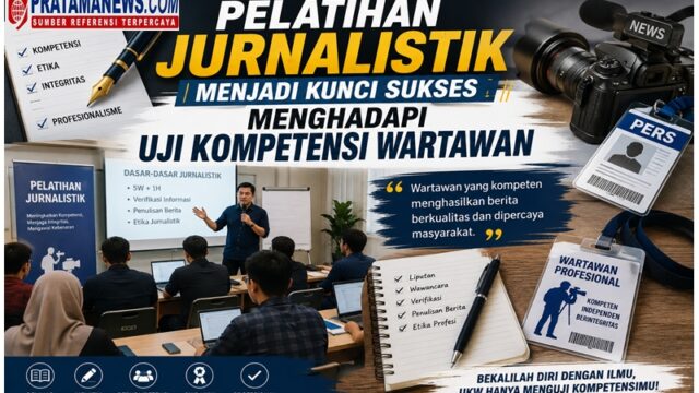 Foto: Pelatihan Jurnalistik, Menjadi Kunci Sukses Menghadapi Uji Kompetensi Wartawan