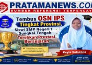 Tembus OSN IPS Tingkat Provinsi, Siswi SMP Negeri 1 Sungkai Tengah Torehkan Prestasi Bersejarah