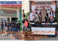 Kapolres Lampung Utara Beberkan Kronologi Lengkap dan Motif Pelaku Curas, Berujung Tewasnya 1 Orang IRT di Kotabumi Utara