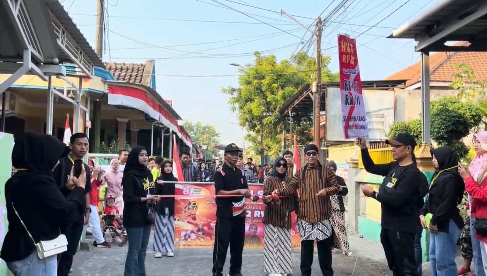 Sugihwaras Candi Menggeliat! Warga RT 02 Kompak Hidupkan “Jalur Sehat”
