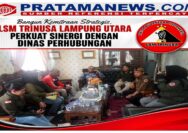 Foto: LSM Trinusa DPC Lampura Audiensi ke Dishub