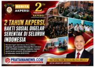 2 Tahun Berdiri, AKPERSI Tandai Anniversary dengan Gerakan Sosial Serentak di Berbagai Daerah
