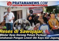 Reses di Sawojajar, Mikdar Ilyas Dorong Petani Perkuat Ketahanan Pangan Lewat Ubi Kayu dan Jagung
