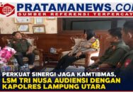 LSM Trinusa Audiensi ke Polres Lampung Utara, Perkuat Sinergi Jaga Kamtibmas