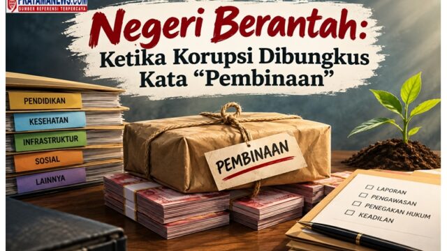 Cerita Negeri Khayalan Berantah, Ketika Korupsi Dibungkus Kata “Pembinaan”