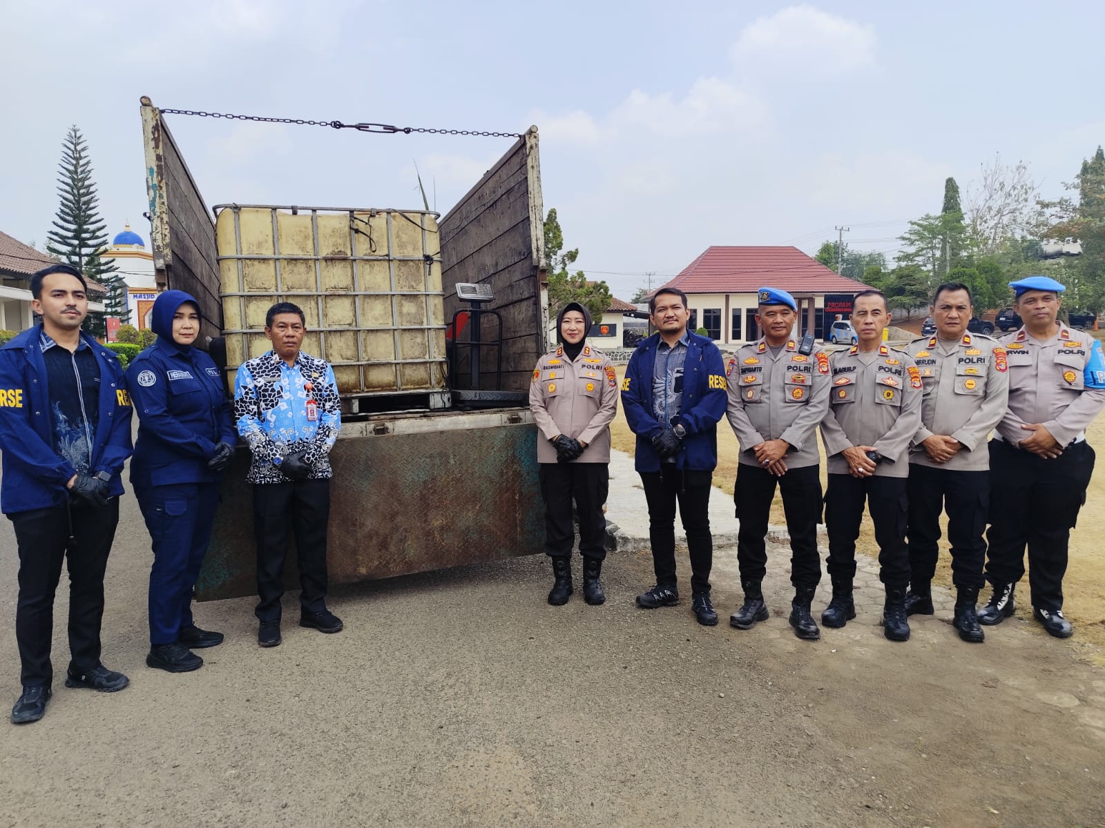Penyalahgunaan BBM Bersubsidi, Satu Pelaku Diamankan Satreskrim Polres Lampung Utara